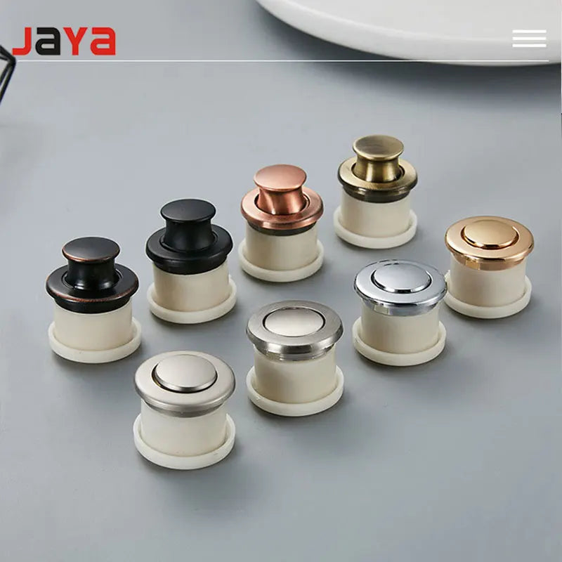 JAYA Japanese-style Tatami Embedded Spring Invisible Bounce Handle Concealed Drawer Round Knob