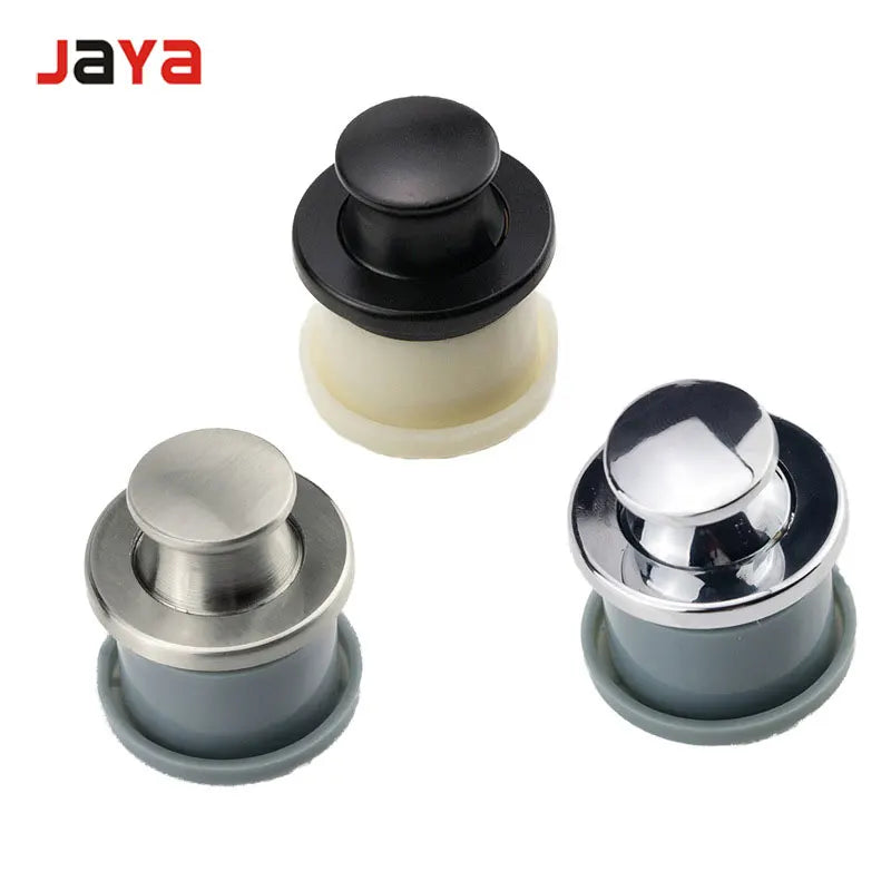 JAYA Japanese-style Tatami Embedded Spring Invisible Bounce Handle Concealed Drawer Round Knob