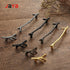 JAYA Knurled Tree Cupboard Zinc Alloy Bronze Silver Cabinet Handle and Knobs for Furniture Hardware Cabinet Door Kitchen Handle