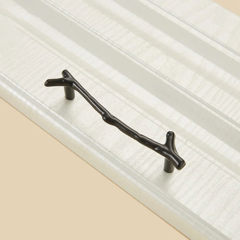 JAYA Knurled Tree Cupboard Zinc Alloy Bronze Silver Cabinet Handle and Knobs for Furniture Hardware Cabinet Door Kitchen Handle