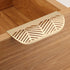 JAYA  Leaf Shape Zinc Alloy Handle Nordic Simple Punch-free Drawer Zinc Alloy Handle