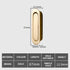 JAYA Luxury Brass Drawer Pulls for Modern Kitchen Cabinets Gold Semicircle Invisible Handles for Bedroom Furniture Patina Brass