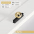 JAYA Luxury Gold and Black Matte Modern Kitchen Cabinet Handle  Furniture Design for Elegant Furniture Door Handle