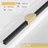 JAYA Luxury Gold and Black Matte Modern Kitchen Cabinet Handle  Furniture Design for Elegant Furniture Door Handle