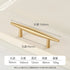 JAYA Luxury Modern Solid Brass Gold Pulls Knobs Kitchen Brushed Brass Cabinet Furniture Door Handle Single Hole Hot Selling