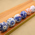 JAYA Luxury Porcelain Oval Shape Cabinet Knobs for Kids Drawers Gold Drawer Pulls Kitchen Cabinet Wardrobe Cupboard Resin Knob