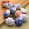 JAYA Luxury Porcelain Oval Shape Cabinet Knobs for Kids Drawers Gold Drawer Pulls Kitchen Cabinet Wardrobe Cupboard Resin Knob