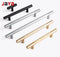 JAYA Modern Cabinet Handles Black Brass Drawer Pulls Gold Knobs Furniture Hardware Long Handles for Kitchen Cabinet Doors
