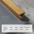JAYA Modern Minimalist Brushed Bronze Gold 7-character Cabinet Drawer Aluminum Alloy Extended Wardrobe Handle