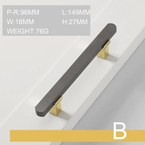 JAYA Modern Minimalist Cabinet Door Nordic Bathroom  Wine Cabinet Shoe Cabinet Wardrobe Door Handle