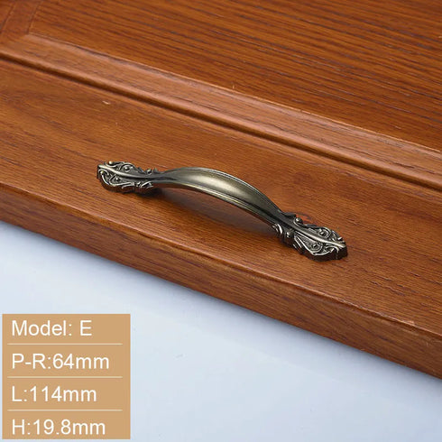 JAYA Modern Minimalist Pastoral Solid Zinc Alloy Handle Drawer Cabinet Clothes Handle Knob