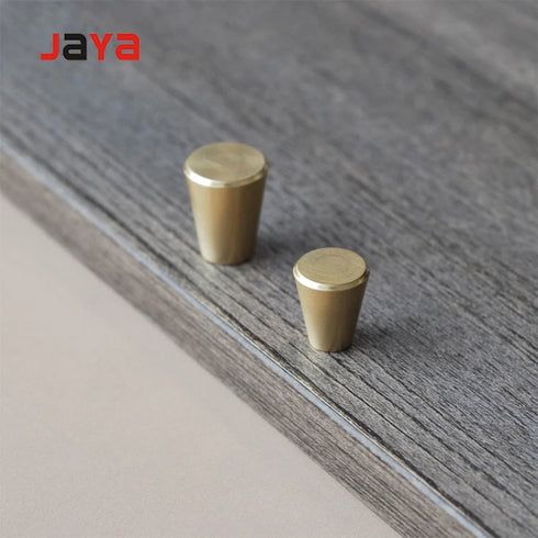 JAYA  Modern Minimalist Wardrobe Cabinet Drawer Handle Nordic Brass Single Hole Door Handle