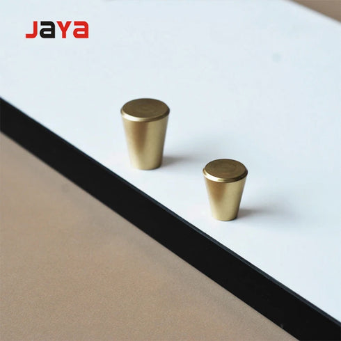 JAYA  Modern Minimalist Wardrobe Cabinet Drawer Handle Nordic Brass Single Hole Door Handle