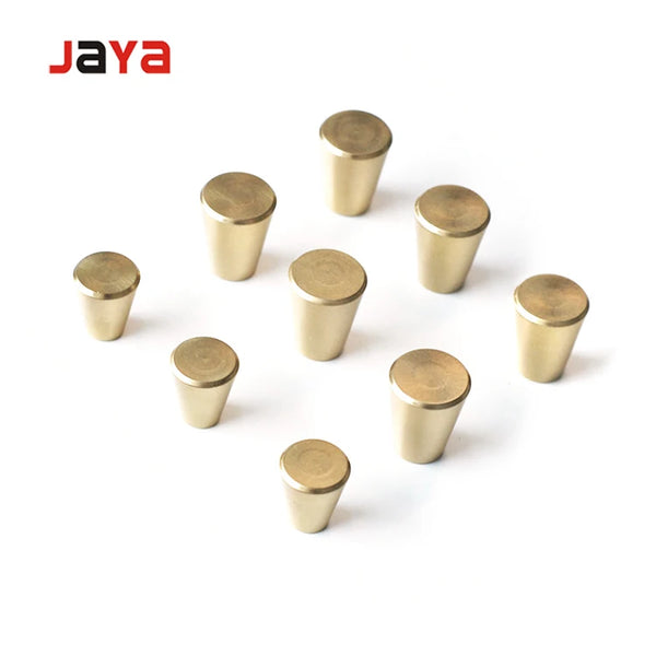 JAYA  Modern Minimalist Wardrobe Cabinet Drawer Handle Nordic Brass Single Hole Door Handle