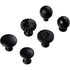 JAYA Modern Simple Black Brass Handle Cabinet Wardrobe Door Light Luxury New Single-Hole Hardware Handle Knobs