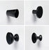 JAYA Modern Simple Black Brass Handle Cabinet Wardrobe Door Light Luxury New Single-Hole Hardware Handle Knobs