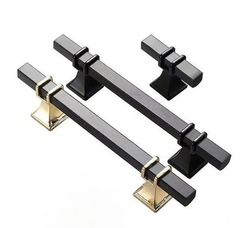 JAYA Modern Simple Zinc Alloy Handle Cabinet Wardrobe Door Light Luxury New Single-Hole Hardware  Handle