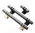 JAYA Modern Simple Zinc Alloy Handle Cabinet Wardrobe Door Light Luxury New Single-Hole Hardware  Handle