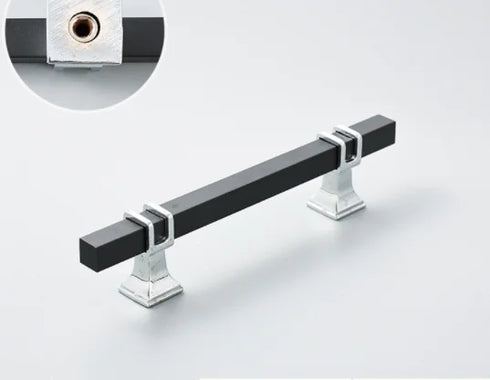 JAYA Modern Simple Zinc Alloy Handle Cabinet Wardrobe Door Light Luxury New Single-Hole Hardware  Handle