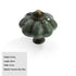 JAYA Modern Single Hole Ceramic Drawer Handle Small Round Ethnic Style Acrylic Cabinet Door Handle for Wardrobe Living Room