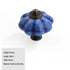 JAYA Modern Single Hole Ceramic Drawer Handle Small Round Ethnic Style Acrylic Cabinet Door Handle for Wardrobe Living Room