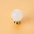 JAYA Modern Single Hole Kitchen Cabinet Knobs Hot Sale Unique Design Drawer Decorative Zinc Alloy & Marble Handle Knobs