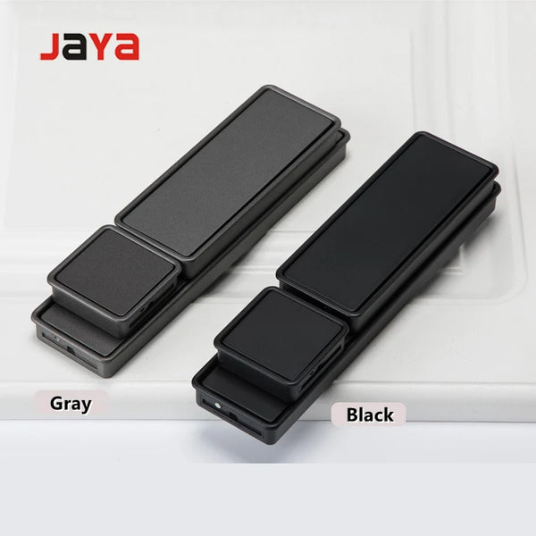 JAYA Modern Sliding Door Installation Built-in Buckle Invisible Cabinet Door Handle Is Suitable for Office Furniture