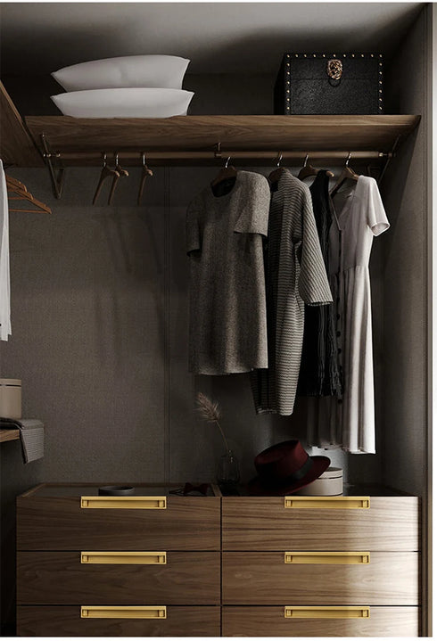 JAYA Modern Sliding Door Installation Cupboard Handles Sliding Door Slotted Embedded and Clasped Cabinet Door Handle