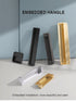 JAYA Modern Sliding Door Installation Cupboard Handles Sliding Door Slotted Embedded and Clasped Cabinet Door Handle