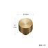 JAYA Modern Style All-Copper Door Drawer Wardrobe Handle Brass Matte Brushed Gold Luxury Lighting Furniture Door Handle