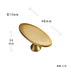 JAYA Modern Style All-Copper Door Drawer Wardrobe Handle Brass Matte Brushed Gold Luxury Lighting Furniture Door Handle