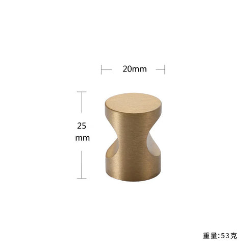 JAYA Modern Style All-Copper Door Drawer Wardrobe Handle Brass Matte Brushed Gold Luxury Lighting Furniture Door Handle