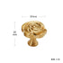 JAYA Modern Style All-Copper Door Drawer Wardrobe Handle Brass Matte Brushed Gold Luxury Lighting Furniture Door Handle