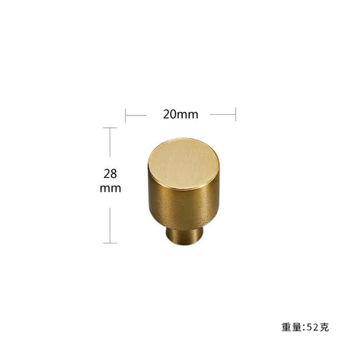 JAYA Modern Style All-Copper Door Drawer Wardrobe Handle Brass Matte Brushed Gold Luxury Lighting Furniture Door Handle