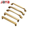JAYA Modern Style All-Copper Door Drawer Wardrobe Handle Brass Matte Brushed Gold Luxury Lighting Furniture Door Handle