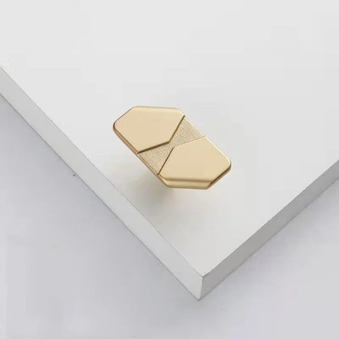 JAYA Modern Style Luxury Golden Brass Classic Hardware Furniture Drawer Cupboard Pull Knobs Kitchen Cabinet Handle