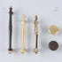 JAYA Modern Style Luxury Golden Brass Classic Hardware Furniture Drawer Cupboard Pull Knobs Kitchen Cabinet Handle