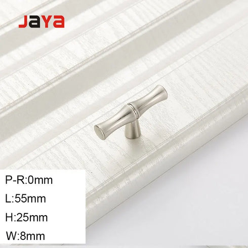JAYA Modern minimalist creative drawer furniture zinc alloy antique bamboo handle knob