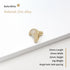 JAYA Moon Shape Zinc Handles Knobs for Children's Room Kitchen Bedroom Outdoor Cabinet & Dresser Door Drawer Knobs