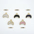 JAYA Moon Shape Zinc Handles Knobs for Children's Room Kitchen Bedroom Outdoor Cabinet & Dresser Door Drawer Knobs