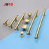 JAYA Multi Size Gold Indoor Door Handle Brass Door Brass Handles Knob Solid  Cabinet Handles Pull