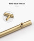 JAYA Multi Size Gold Indoor Door Handle Brass Door Brass Handles Knob Solid  Cabinet Handles Pull