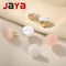 JAYA Natural Door Knob Stone Marble Brass Cabinet Drawer Knobs Cupboard Dresser Drawer Pulls Handles Knobs Furniture Door Handle