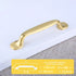 JAYA  New Chinese Style Wardrobe Door Brass Handle European Style Bronze Window Handle Drawer Hardware Handle