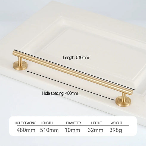 JAYA New Design Brass solid European style handle cabinet wardrobe cabinet Furniture door handle