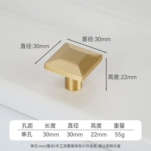 JAYA New Design Brass solid European style handle cabinet wardrobe cabinet Furniture door handle