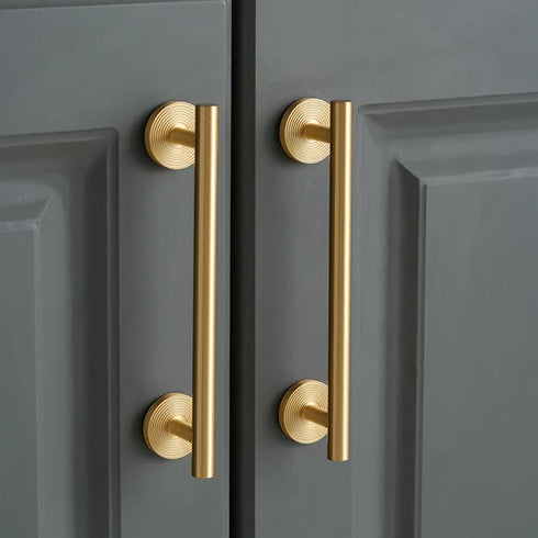 JAYA New Design Brass solid European style handle cabinet wardrobe cabinet Furniture door handle
