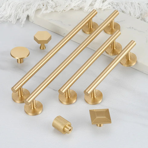 JAYA New Design Brass solid European style handle cabinet wardrobe cabinet Furniture door handle