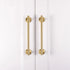 JAYA New Design Brass solid European style handle cabinet wardrobe cabinet Furniture door handle