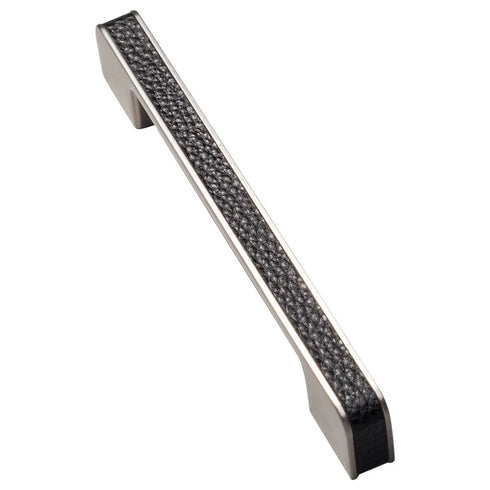 JAYA New Wardrobe PU Black Door Handle Modern Minimalist Drawer Cabinet Handle